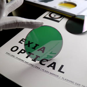 EXIA A4复古风格太阳镜镜片闪光灯涂层防反射UV400平板 - Product Image 4