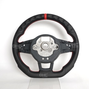 Livraison rapide Volant en cuir fait main pour Volkswagen Gti Mk7 Vw Polo <span class=keywords><strong>Golf</strong></span> <span class=keywords><strong>7</strong></span> <span class=keywords><strong>R</strong></span> Volant 2015 2016 <span class=keywords><strong>2017</strong></span> 2018 2019 - Product Image 5