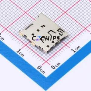 HYCW289-SIM07-124B <b>SIM</b> <b>Card</b> Connector SMD Connector Self-Return Type Nano <b>SIM</b> <b>Card</b> <b>Card</b> <b>Holder</b> With <b>Card</b> Detection - Product Image 1