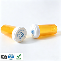 Nuevas Tapas de Plástico a Prueba de Niños para Cilindros de Medicamentos Farmacéuticos Rx de 6-60 Dram, 16 oz, Frascos de PP