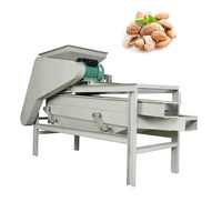 Nouvelle conception de machine de nettoyage des noisettes avec élévateur, machine à peler les amandes/machine à décortiquer les noyaux de palmier