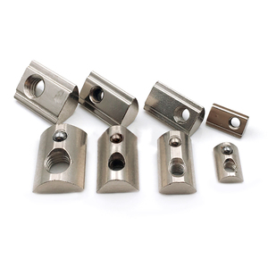 8 Slot M6 1/4-20 filo in acciaio al carbonio precisione T Slot dado a martello per 3030 4040 in alluminio profilo strutture - Product Image 2