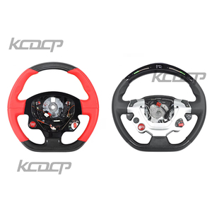 Volante de fibra de carbono para <span class=keywords><strong>Ferrari</strong></span> 458 Purosangue F430 488 360 Laferrari Roma - Product Image 6