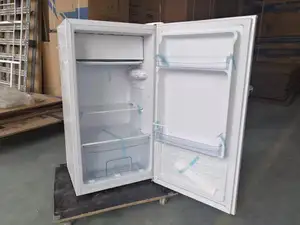 70リットル寮の部屋シングルドア冷蔵庫ボートカー冷蔵庫DC12Vモバイルソーラー冷蔵庫