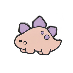 Pin de Solapa de Dinosaurio de Dibujos Animados, Pin de Esmalte de Estegosaurio, Diplodocus, Tiranosaurio, Broche de Animal, Decoración para Mochila - Product Image 6