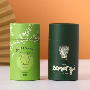 Biodegradable Customized Round Cylinder Loose Tea Box Waterproof Food Grade Paper Tube Packaging for Green Tea Black Tea - Product Image 5