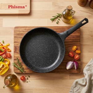 Set di Pentole Phisma in Lega di Alluminio da 11 Pezzi, Pentola per Fiamma Aperta, Padella e Pentolino per Latte con Fondo per Induzione - Product Image 3