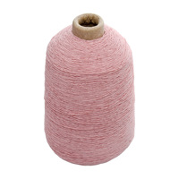 100 #   Fil élastique à âme en latex pour chapeaux, cols de pulls, utilisation sur machine à tricoter plate informatisée, enveloppé en caoutchouc/polyester de 0,5 mm