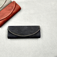 Étui à lunettes carré classique effet tissu pour lunettes de vue, résistant à la pression, rangement optique, impression de logo personnalisée
