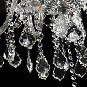 โคมไฟระย้าแบบวินเทจโคมไฟระย้ามาเรียเทจคริสตัลหรูหราสไตล์ยุโรปคลาสสิก - Product Image 6