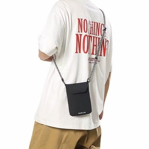 Customized Logo Outdoor <strong>Cell</strong> <strong>Phone</strong> <strong>Bag</strong> Multifunctional Nylon Waterproof Shoulder Pocket Fashion Small Crossbody Key <strong>Bag</strong> - Product Image 2