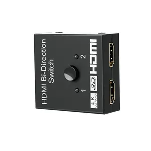 4K 2K HDMI-compatible Switcher 1 In2 Out 2 Entrée 1 Sortie Bi-directionnel Commutateur HDMI Splitter pour PS4/3 TV Box