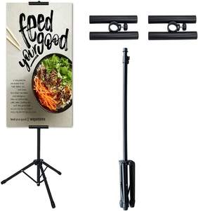 כניסה נשלף פוסטר לוח דו צדדי באנר מחזיק עבור עסקים ופרסום - Product Image 2