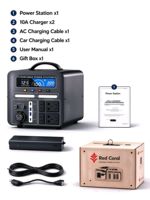 Centrale Électrique Portable OEM 2000W 1500W 2400Wh, Générateur Solaire 220V pour Maison, Camping, Voyage, Urgence et Secours