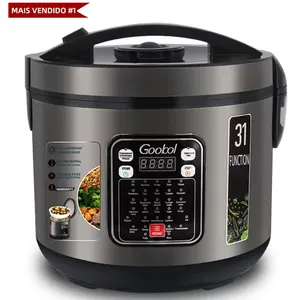 Green 0.8L Digital Rice Cooker Electric Multi Kitchen CE Rice Cooker Home Appliances