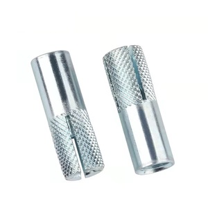 Boulon <span class=keywords><strong>d</strong></span>'<span class=keywords><strong>ancrage</strong></span> en béton en acier au carbone zingué pour fixation filetée interne - Product Image 1