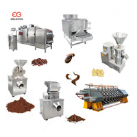 Machine d'extraction de pulpe de cacao Gelgoog pour broyer les fèves de cacao et produire une pâte à mouture fine