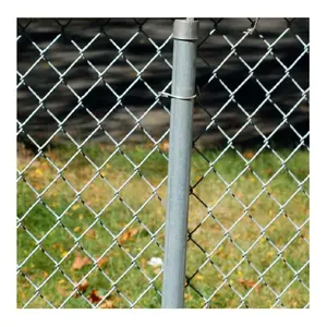 6 /9 /10 /12 Gauge Angle Post Chain Link Fence Galvanized Chain Link Fence In Malaysia