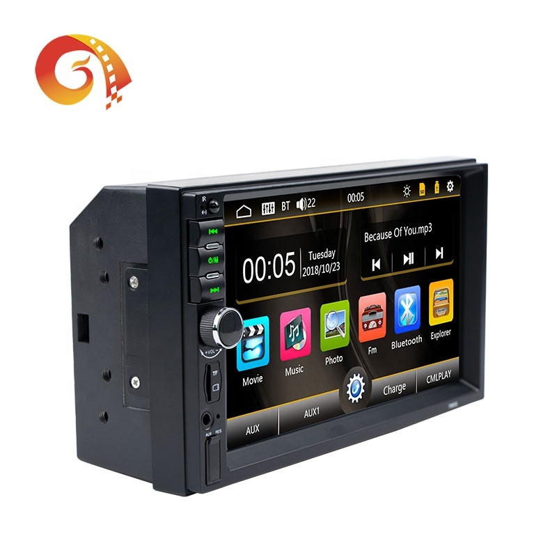 Lecteur multimédia voiture stéréo MP3 MP4 MP5 caméra de recul auto-radio