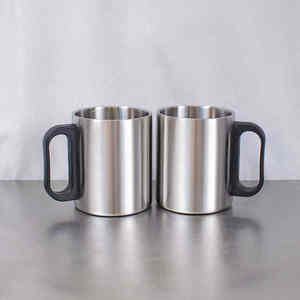 Modern <b>Double</b>-<b>walled</b> Vacuum Insulated Stainless Steel Travel Mug Coffee Cup Portable Outdoor Camping Water Bottle Stainless - Product Image 1