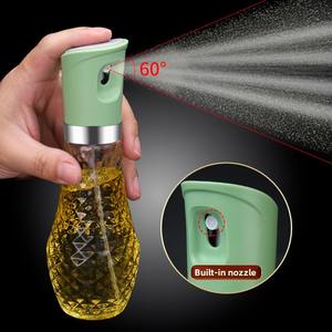 Botella de vidrio a prueba de fugas para cocina, pulverizador doméstico de presión para controlar el aceite, atomizador para salsa de soja, barbacoa y otros condimentos, herramienta de cocina - Product Image 4