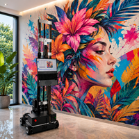 Impresora UV de Gran Formato para Pared, Máquina de Impresión Digital para Murales Personalizados, Impresión de Arte 3D