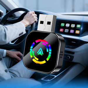 Boîtier Carplay MINI, adaptateur Carplay portable, plug and play, filaire vers sans fil, adaptateur Carplay 2 en 1, pour voiture avec Carplay filaire - Product Image 1