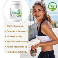Capsules coupe-faim à vente chaude OEM/ODM, augmentent la satiété, maintiennent la santé, suppriment l'absorption pour adultes