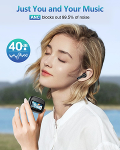 G01 Mini TWS Earbuds for 5.4 Waterproof Sports In-Ear True Stereo <b>Wireless</b> ANC Touch Screen Digital Display Gaming - Product Image 3