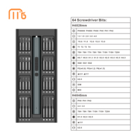 Tournevis sans fil mini 66-en-1 USB, ensemble de tournevis électriques multifonctionnels professionnels pour centre de réparation, fourniture OEM