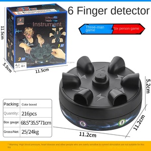 Thu nhỏ điện sốc Roulette lừa trò chơi sáu ngón tay phát hiện Nói Dối Tự làm máy tính để bàn giáo dục đồ chơi làm bằng nhựa cho giải nén - Product Image 5