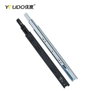 YOUDO drawer guides accessories undermount full extension slide soft close cabinet drawer slides