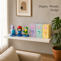 Boîte Surprise Personnalisée Animaux Figurines PVC Silicone Boîte Mystère Décoration de Bureau Accessoires Décoratifs Bibelots