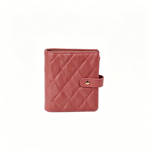 Estuche de Joyería Acolchado en Forma de Rombo, Ecológico, de PU, con Cierre de Botón a Presión y Bolsa Transparente Desmontable con Cremallera - Product Image 1