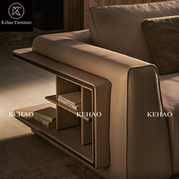 Neues Design L-Form Eck ablage Sofa Couch Luxus Wohnzimmer Sofa Möbel Moderne modulare Leder Schnitts ofa Set