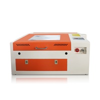 Machine de gravure et de découpe laser 60W 40*40 Modèle 4040 pour bois, papier, MDF, cristal, prend en charge les formats graphiques LAS, DST, DXF