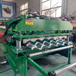 <span class=keywords><strong>Machine</strong></span> de formage de tuiles de toiture vernissées, <span class=keywords><strong>machine</strong></span> à rouleaux à froid pour tôles vernissées en arc, <span class=keywords><strong>machine</strong></span> de formage de tuiles métalliques vernissées - Product Image 5