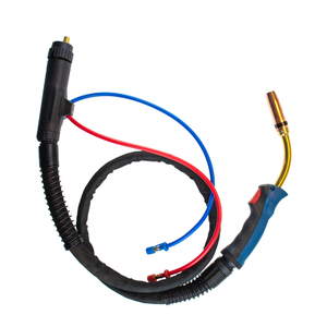 Torcia per <span class=keywords><strong>Saldatura</strong></span> MIG a Raffreddamento ad Acqua 501D Avanzata per Lavorazione Metalli, 500A CO2/450A <span class=keywords><strong>Gas</strong></span> Misto, per Binzel - Product Image 1