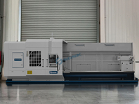 Torno CNC de Servicio Pesado CK61125G con Control FANUC, Torno de Bancada Plana Totalmente Automático