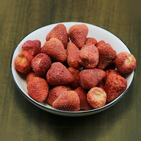 Groothandel Trendy Gefreeze-droogde Aardbeienballetjes Gehele Gedroogde Fruit FD Chips Perfecte Snack voor Bakken Yoghurt; Linyi Shandong