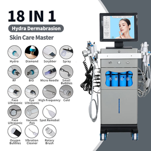 Newest Hydra Water Dermabrasion Oxygen Jet Peeling Skin Care Machine Facial Cleansing Lifting Oxygen Jet Hydrating 18 in 1 - Product Image 1
