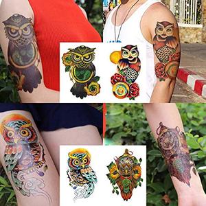 Personalizada jirafa de tatuaje temporal medio brazo Extra hombres de manga de hombro <span class=keywords><strong>pierna</strong></span> medio brazo etiqueta - Product Image 6