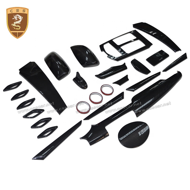 Углерода волокно автомобиля салонные аксессуары авто для Maser Quattroporte интерьер автомобиля крышка