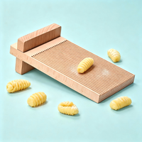 Planche à gnocchis avec design pour une utilisation à une main, grande spatule à gnocchis pour la préparation de gnocchis maison