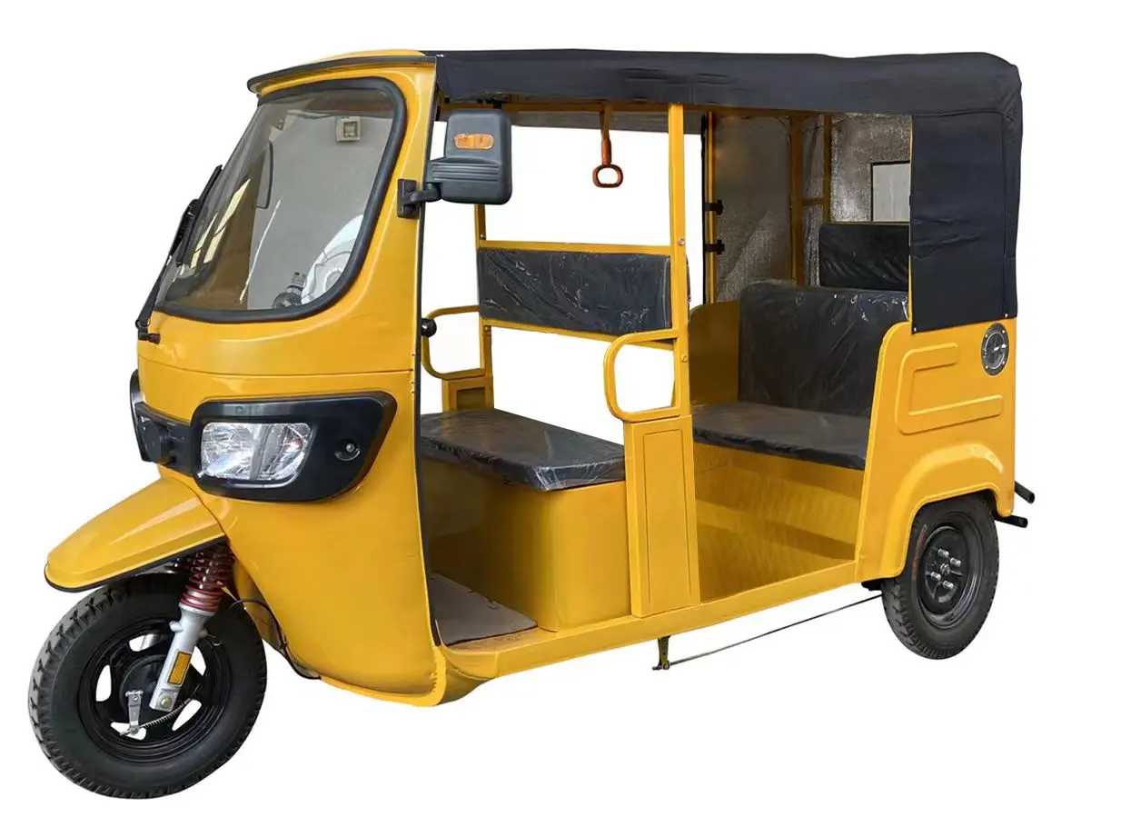 Sıcak satış çin Tuk Tuk Moto taksi 800w 1000w 1200w eletricycle yolcu üç tekerlekli bisiklet otomatik rickshaw motorlu rickshaw