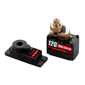 NEEBRC 12g Digital Micro Servo Metal Gear Motor de núcleo impermeable para 450 helicóptero <span class=keywords><strong>SCX24</strong></span> 1/24 RC coche <span class=keywords><strong>Axial</strong></span> <span class=keywords><strong>SCX24</strong></span> barco Wltoy parte - Product Image 4