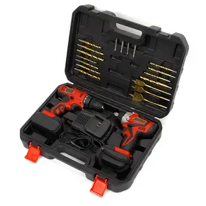 Professional Hardware 20v Impact Cordless Drill Battery Power Tools Combo Set , Tool Set Kit Cordless Drills And Impact Driver