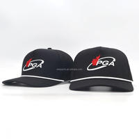 Casquette de baseball OEM personnalisée avec logo brodé, 5 panneaux, en polyester imperméable, perforée au laser, pour le sport et le golf