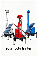 Système solaire portable de bonne protection, projecteur LED, remorque pour l'éclairage de maintenance ferroviaire