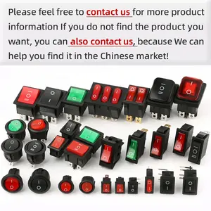 15*21 Kcd1 Rocker Switches PCB 250v KCD1-101 15*21mm 2 PIN 2position Rleil Rocker Switch